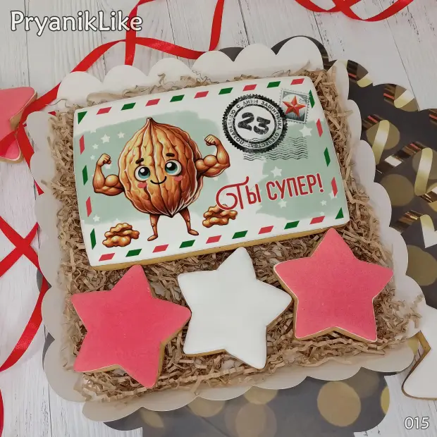 Пряник конверт (10-15 см.)